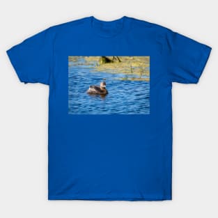 Pie-billed Grebe On A Sunny Day T-Shirt